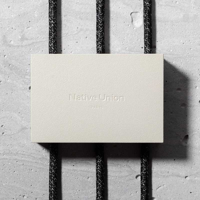 Native Union Weighter Triple Metal Design Cable Organizer - 10