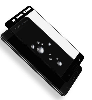 Nokia 3 Zore Ekranı Tam Kaplayan Düz Cam Koruyucu - 2