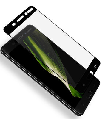 Nokia 3 Zore Ekranı Tam Kaplayan Düz Cam Koruyucu - 6