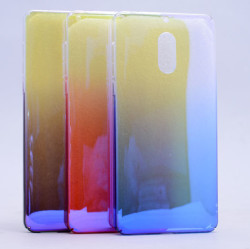 Nokia 3 Kılıf Zore Renkli Transparan Kapak - 3