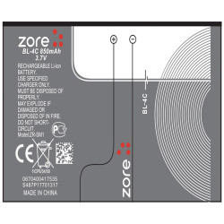 Nokia BL-4C Zore A Kalite Uyumlu Batarya - 1