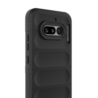 Nothing Phone 4A Kılıf Esnek TPU Oyuklu Arka Yüzey Tasarımlı Zore Etnik Silikon Kapak - 4