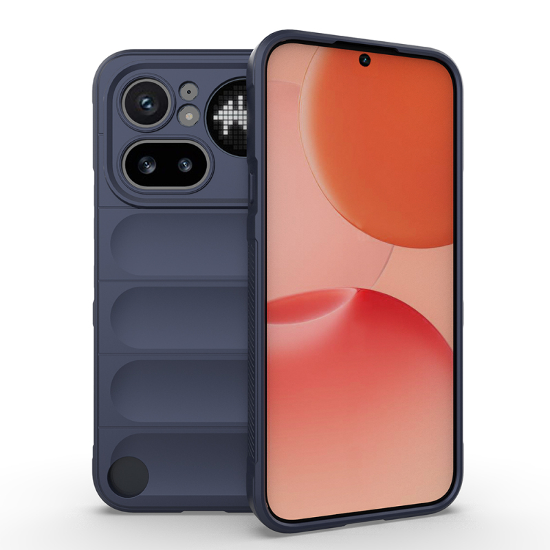 Nothing Phone 4A Pro Case Flexible TPU Hollow Back Design Zore Ethnic Silicone Cover - 2