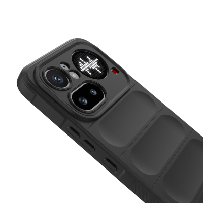 Nothing Phone 4A Pro Kılıf Esnek TPU Oyuklu Arka Yüzey Tasarımlı Zore Etnik Silikon Kapak - 8