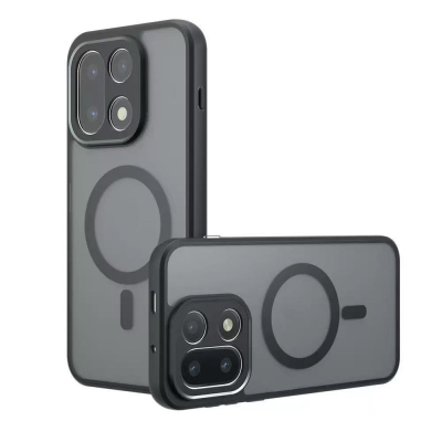 One Plus 15 5G Kılıf M-Safe Şarj Özellikli Kamera Korumalı Zore Lunex Kapak - 1