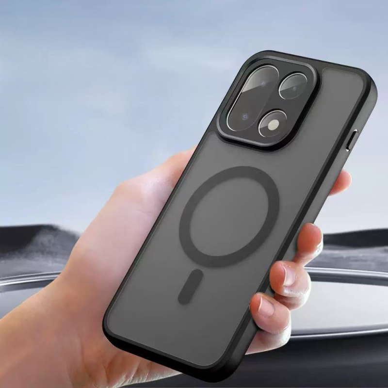 One Plus 15 5G Kılıf M-Safe Şarj Özellikli Kamera Korumalı Zore Lunex Kapak - 3