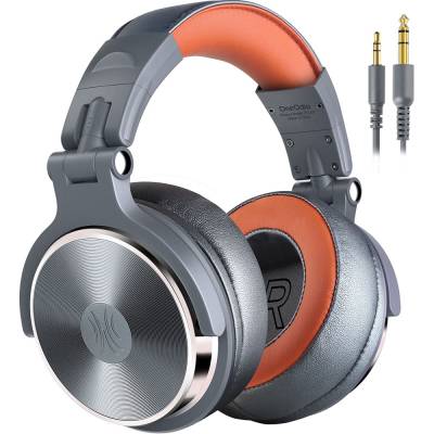 Oneodio Pro 50 Space Gray 3.5mm to 6.35mm DJ Headphones - 1