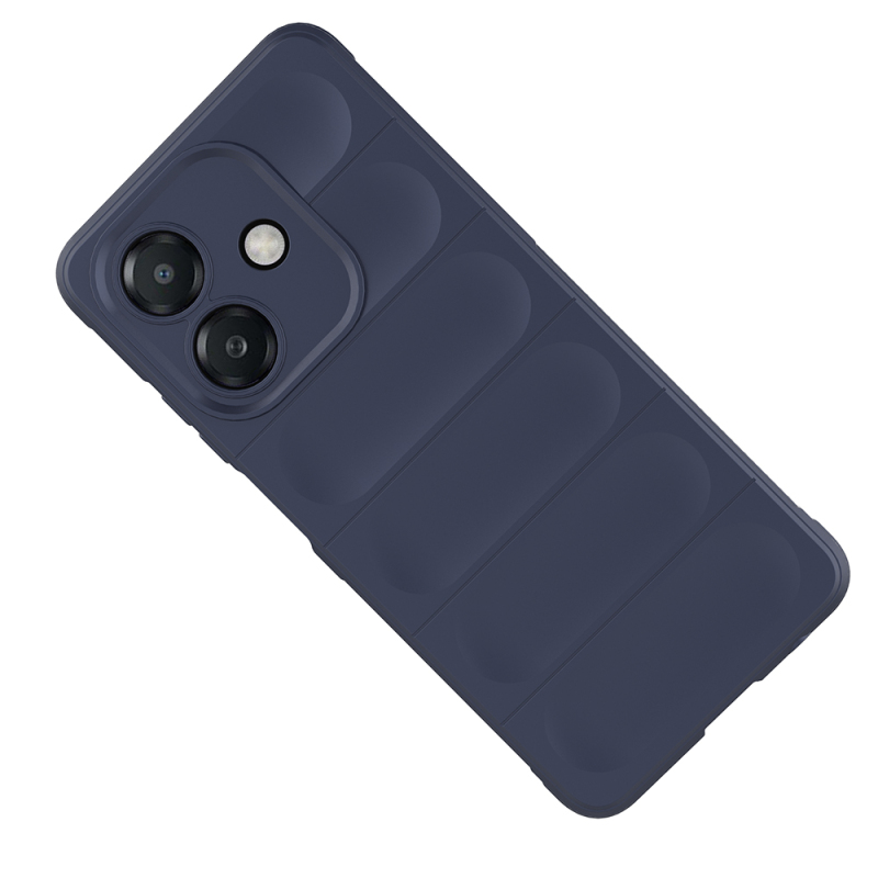 Oppo A3 Kılıf Esnek TPU Oyuklu Arka Yüzey Tasarımlı Zore Etnik Silikon Kapak - 8