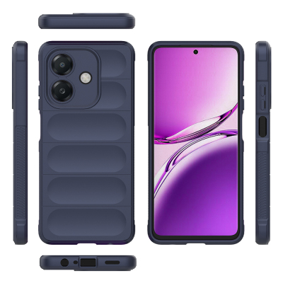 Oppo A3 Kılıf Esnek TPU Oyuklu Arka Yüzey Tasarımlı Zore Etnik Silikon Kapak - 25