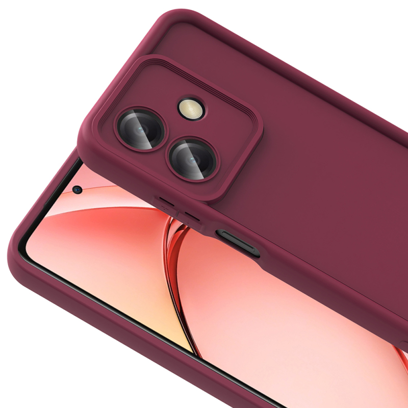 Oppo A3 Kılıf Kamera Korumalı Zore Ananas Kapak - 7