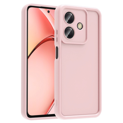 Oppo A3 Kılıf Kamera Korumalı Zore Ananas Kapak - 5