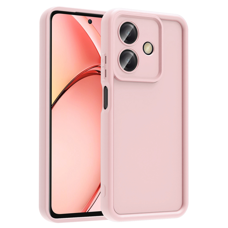 Oppo A3 Kılıf Kamera Korumalı Zore Ananas Kapak - 5