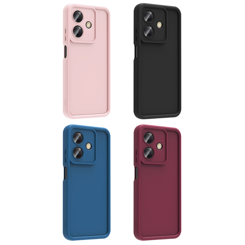 Oppo A3 Kılıf Kamera Korumalı Zore Ananas Kapak - 14