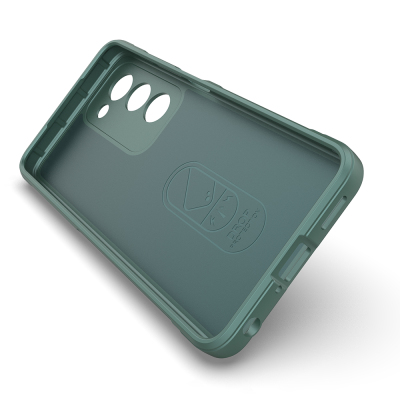 Oppo A5 Kılıf Esnek TPU Oyuklu Arka Yüzey Tasarımlı Zore Etnik Silikon Kapak - 15