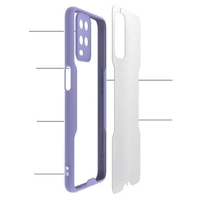 Oppo A54 4G Case Zore Parfe Cover - 3