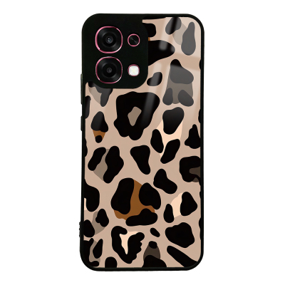 Oppo A6 Pro Case with Camera Protection, Patterned Zore Lusi Cover - 7