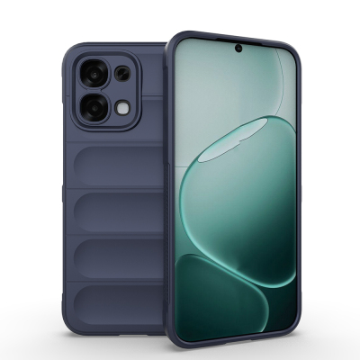 Oppo A6 Pro Kılıf Esnek TPU Oyuklu Arka Yüzey Tasarımlı Zore Etnik Silikon Kapak - 3