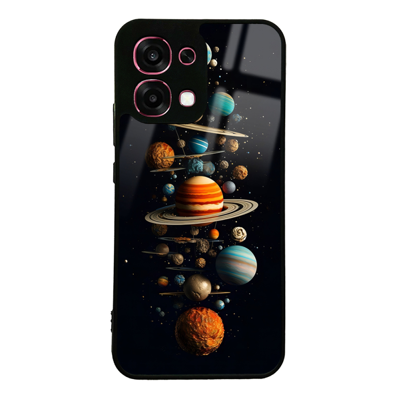 Oppo A6 Pro Kılıf Kamera Korumalı Desenli Zore Lusi Kapak - 5