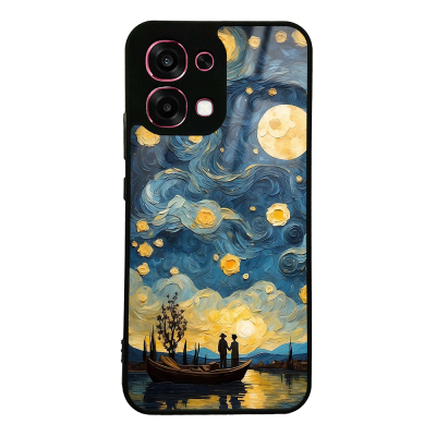 Oppo A6 Pro Kılıf Kamera Korumalı Desenli Zore Lusi Kapak - 6