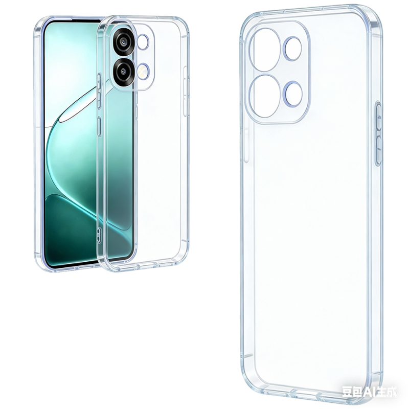 Oppo A6 Pro Kılıf Zore Süper Silikon Kapak - 4
