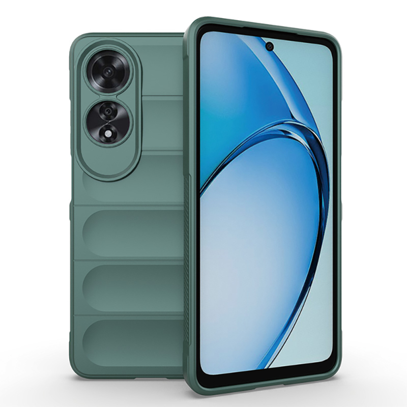 Oppo A60 Kılıf Esnek TPU Oyuklu Arka Yüzey Tasarımlı Zore Etnik Silikon Kapak - 2