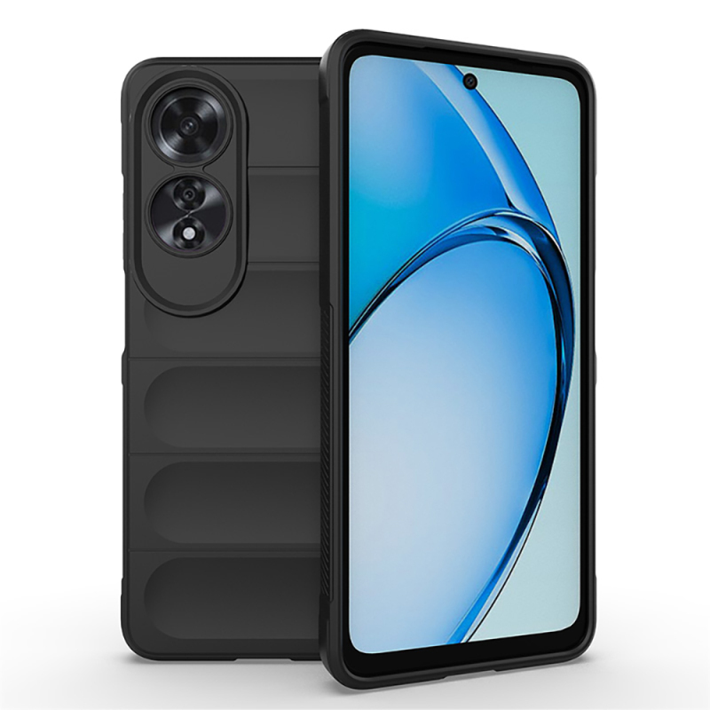 Oppo A60 Kılıf Esnek TPU Oyuklu Arka Yüzey Tasarımlı Zore Etnik Silikon Kapak - 3