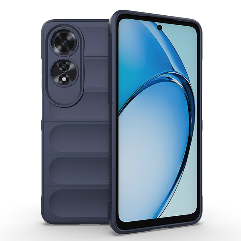 Oppo A60 Kılıf Esnek TPU Oyuklu Arka Yüzey Tasarımlı Zore Etnik Silikon Kapak - 4