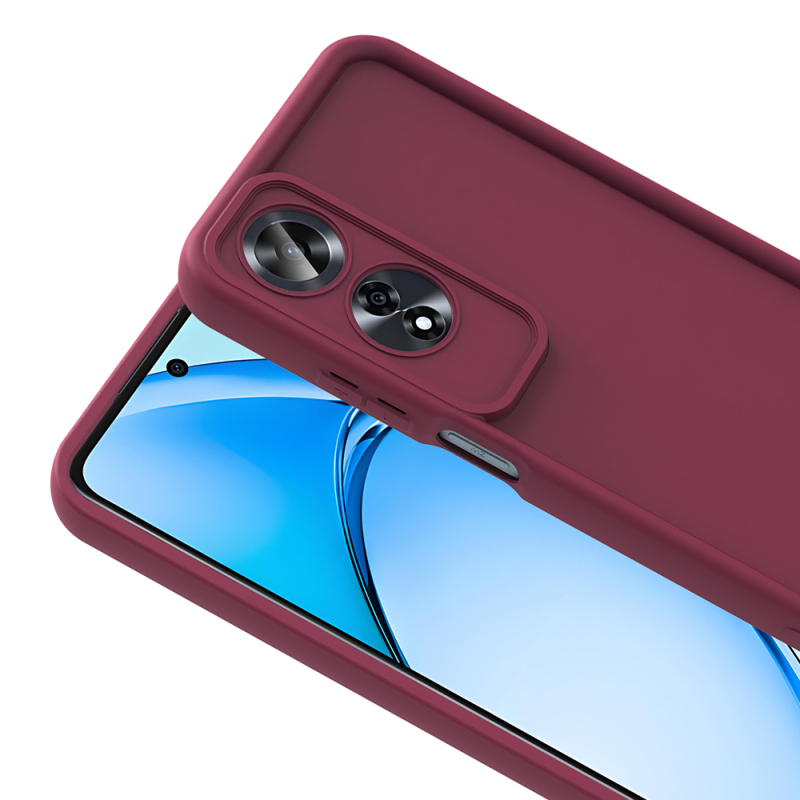 Oppo A60 Kılıf Kamera Korumalı Zore Ananas Kapak - 9
