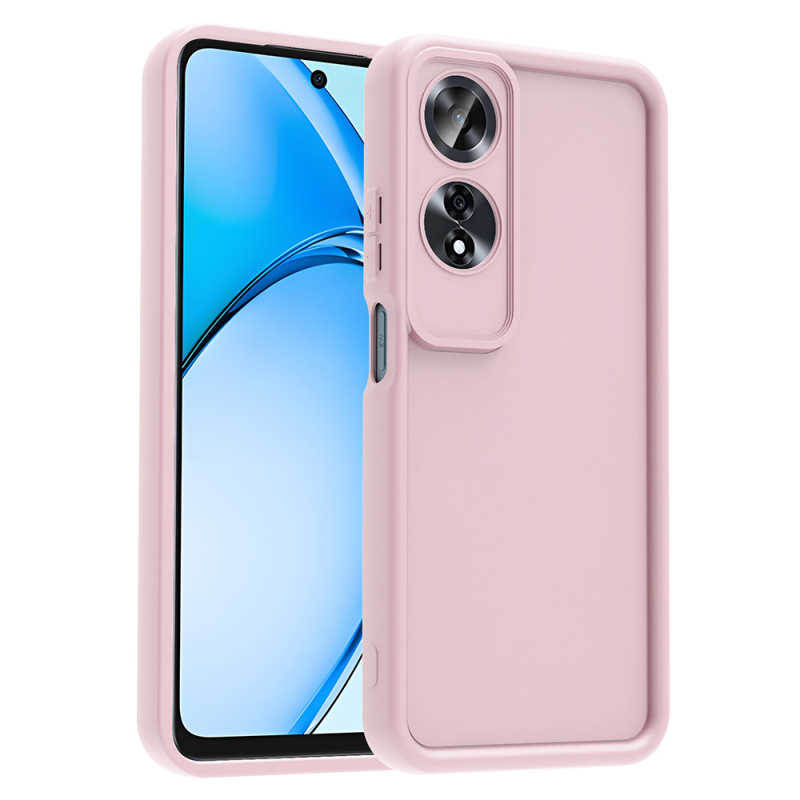 Oppo A60 Kılıf Kamera Korumalı Zore Ananas Kapak - 5
