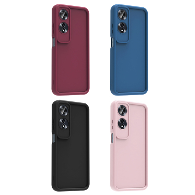 Oppo A60 Kılıf Kamera Korumalı Zore Ananas Kapak - 14