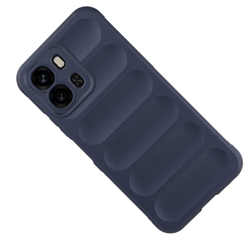 Oppo A6T Kılıf Esnek TPU Oyuklu Arka Yüzey Tasarımlı Zore Etnik Silikon Kapak - 15
