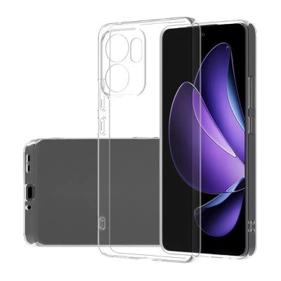Oppo A6T Kılıf Zore Süper Silikon Kapak - 1