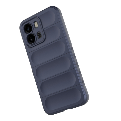 Oppo A6X Kılıf Esnek TPU Oyuklu Arka Yüzey Tasarımlı Zore Etnik Silikon Kapak - 6