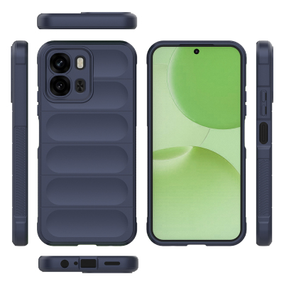 Oppo A6X Kılıf Esnek TPU Oyuklu Arka Yüzey Tasarımlı Zore Etnik Silikon Kapak - 9