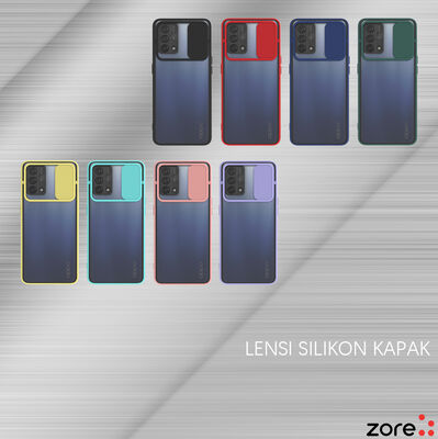 Oppo A74 4G Case Zore Lensi Cover - 3