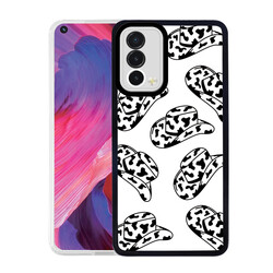Oppo A74 4G Case Zore M-Fit Patterned Cover - 1