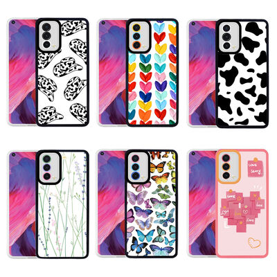 Oppo A74 4G Case Zore M-Fit Patterned Cover - 2
