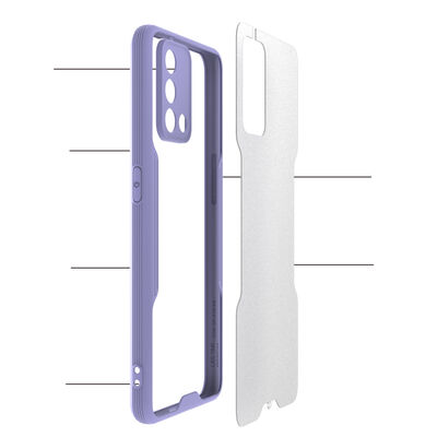 Oppo A74 4G Case Zore Parfe Cover - 4