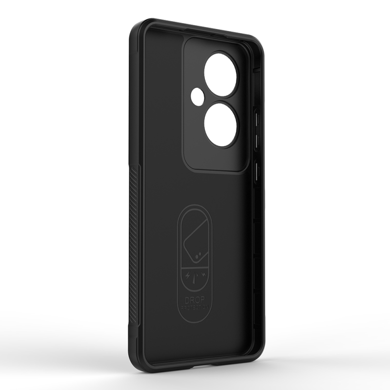 Oppo Reno 11F 5G Case Flexible TPU Hollow Back Surface Design Zore Etnik Silicone Cover - 6