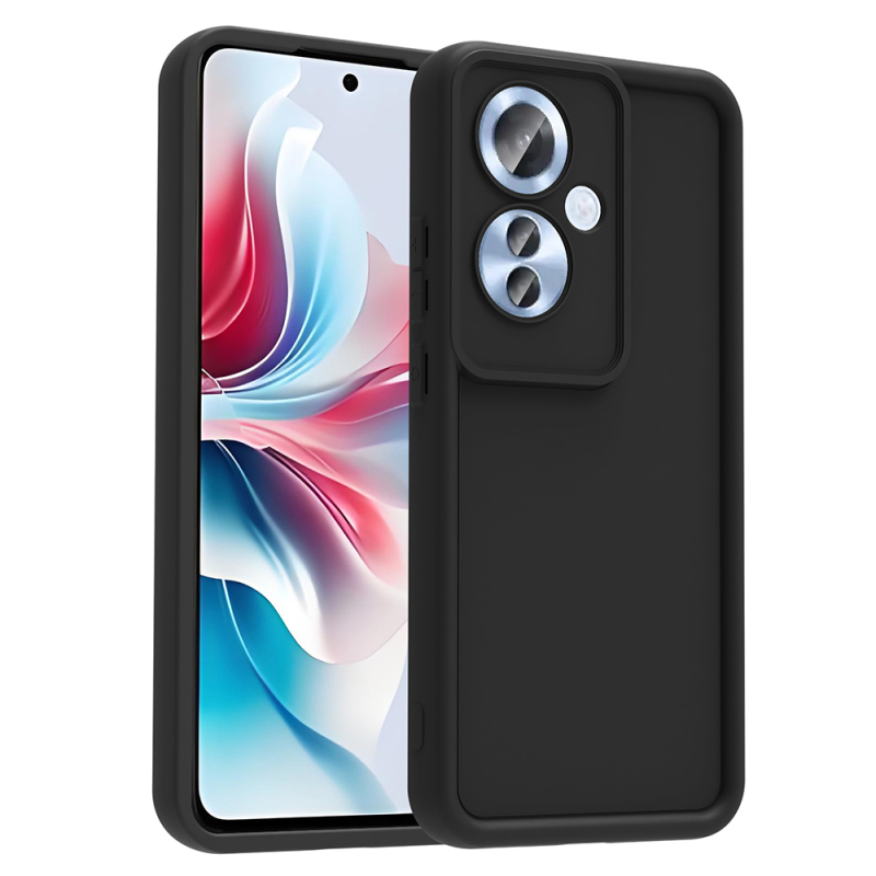 Oppo Reno 11F Kılıf Kamera Korumalı Zore Ananas Kapak - 1