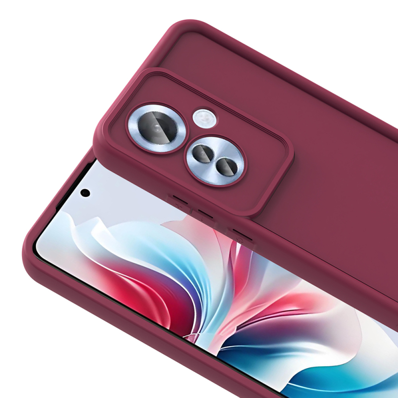 Oppo Reno 11F Kılıf Kamera Korumalı Zore Ananas Kapak - 9