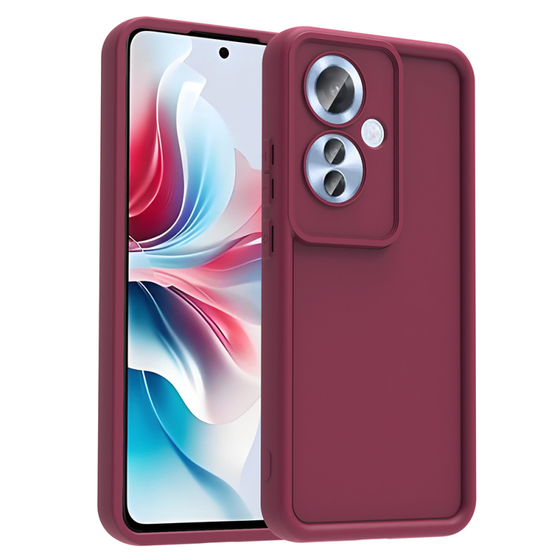 Oppo Reno 11F Kılıf Kamera Korumalı Zore Ananas Kapak - 3