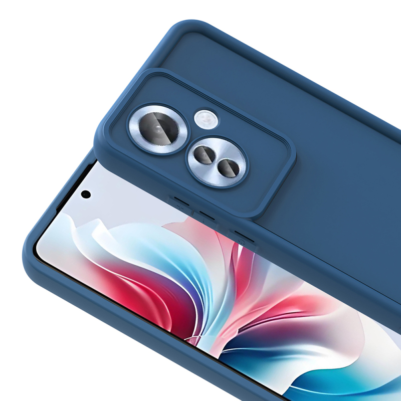 Oppo Reno 11F Kılıf Kamera Korumalı Zore Ananas Kapak - 11