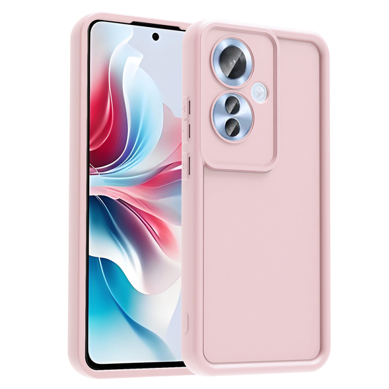 Oppo Reno 11F Kılıf Kamera Korumalı Zore Ananas Kapak - 5