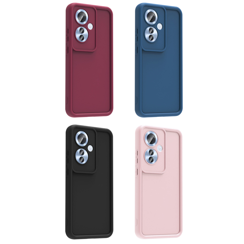 Oppo Reno 11F Kılıf Kamera Korumalı Zore Ananas Kapak - 14