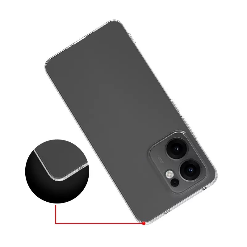 Oppo Reno 13F 5G Kılıf Zore Süper Silikon Kapak - 3
