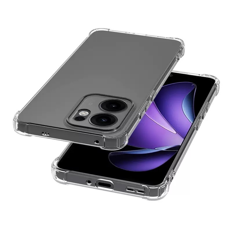 Oppo Reno 14F 5G Kılıf Zore 2mm Anti Shock Silikon - 3