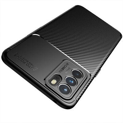 Oppo Reno 6 4G Case Zore Negro Silicon Cover - 11