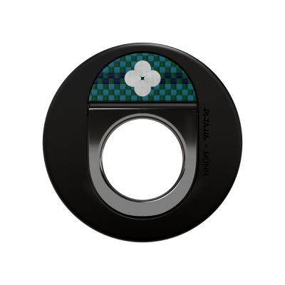Pitaka Aramid Fiber Flora in Grid Series MagEZ Grip 3 Magnetic Ring Stand Phone Holder - 4