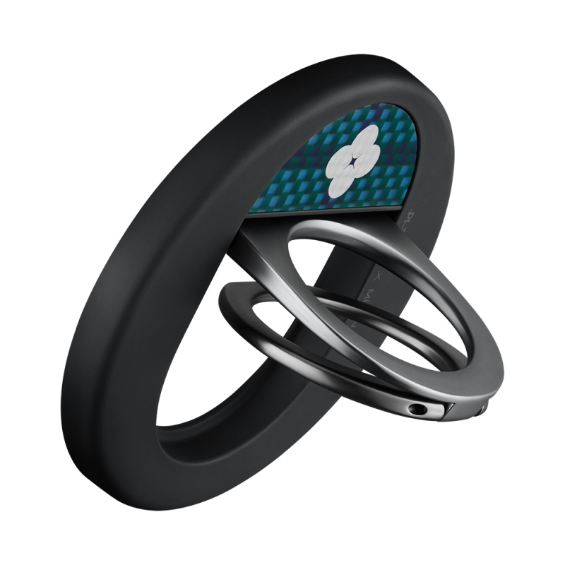 Pitaka Aramid Fiber Flora in Grid Serisi MagEZ Grip 3 Magnetik Ring Stand Telefon Tutucu - 1